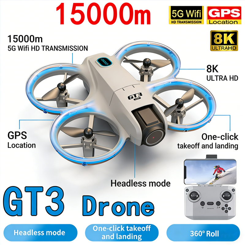 Toys For Kids Video - Nowy dron GT3 MAX 8K HD