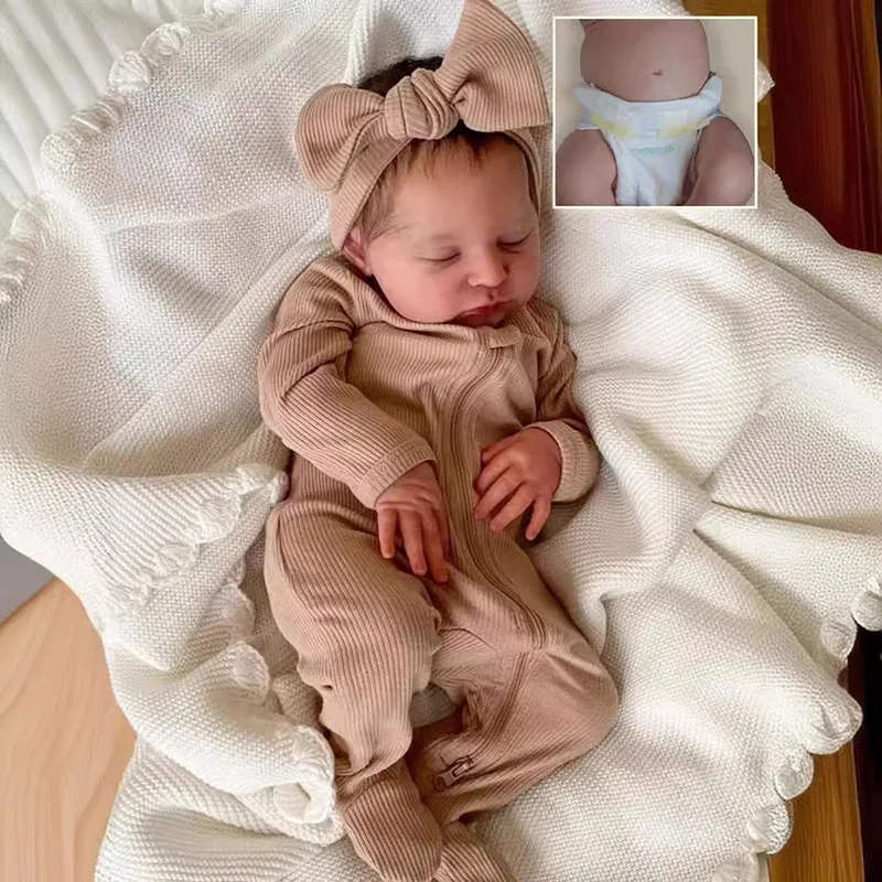 Kids Toys New Born - 49CM Winylowa Lalka Reborn Laura, Rozmiar