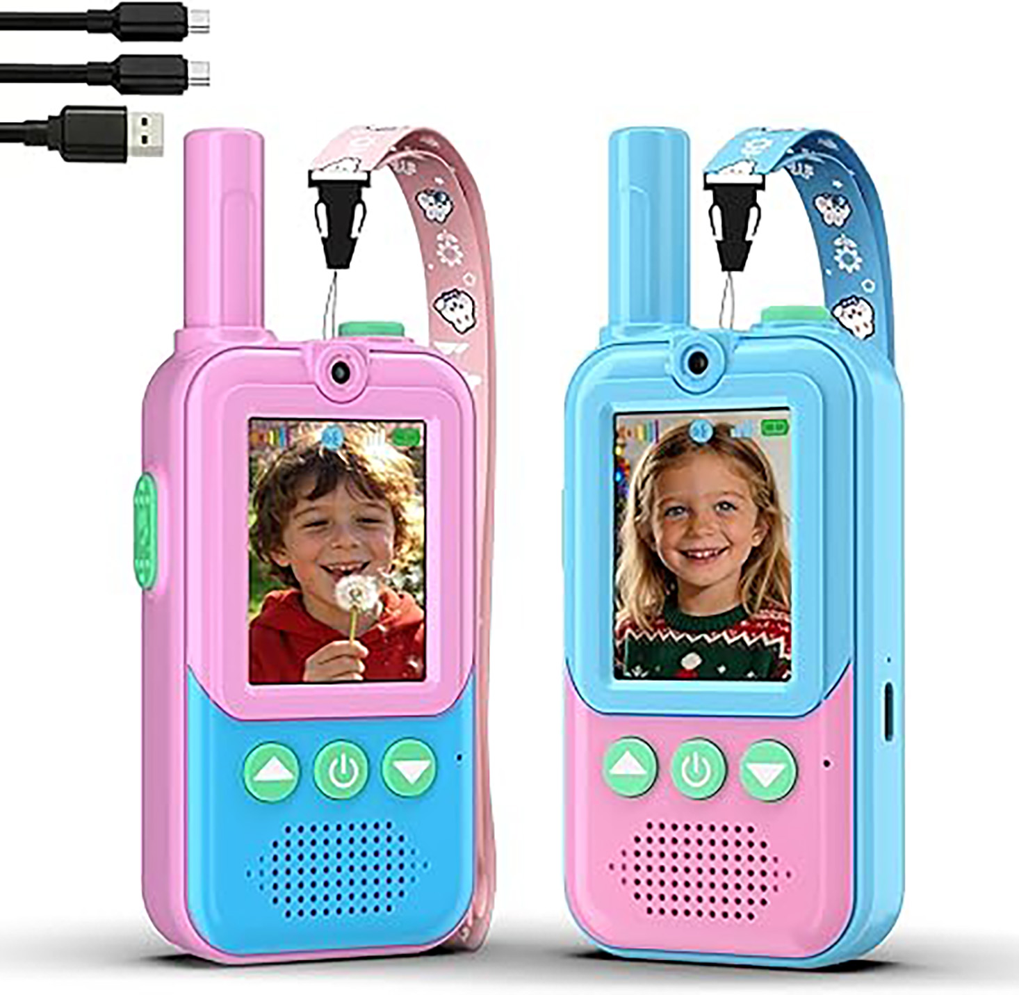 Toys For Kids Video - Akumulatorowe zestawy walkie-talkie dla dzieci z
