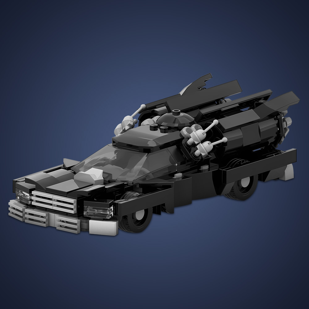 Kids Toys Victoria - Klocki konstrukcyjne MOC 1986 Ford Crown,