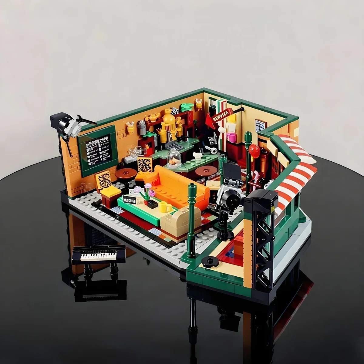 Lego Building Blocks - Dom Przyjaciół Rodzina Klasyczne Miasto Centralny