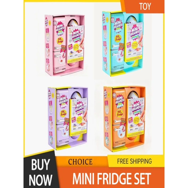 Kids Toys Brands - Zestaw Mini Lodówka Fill The Fridge
