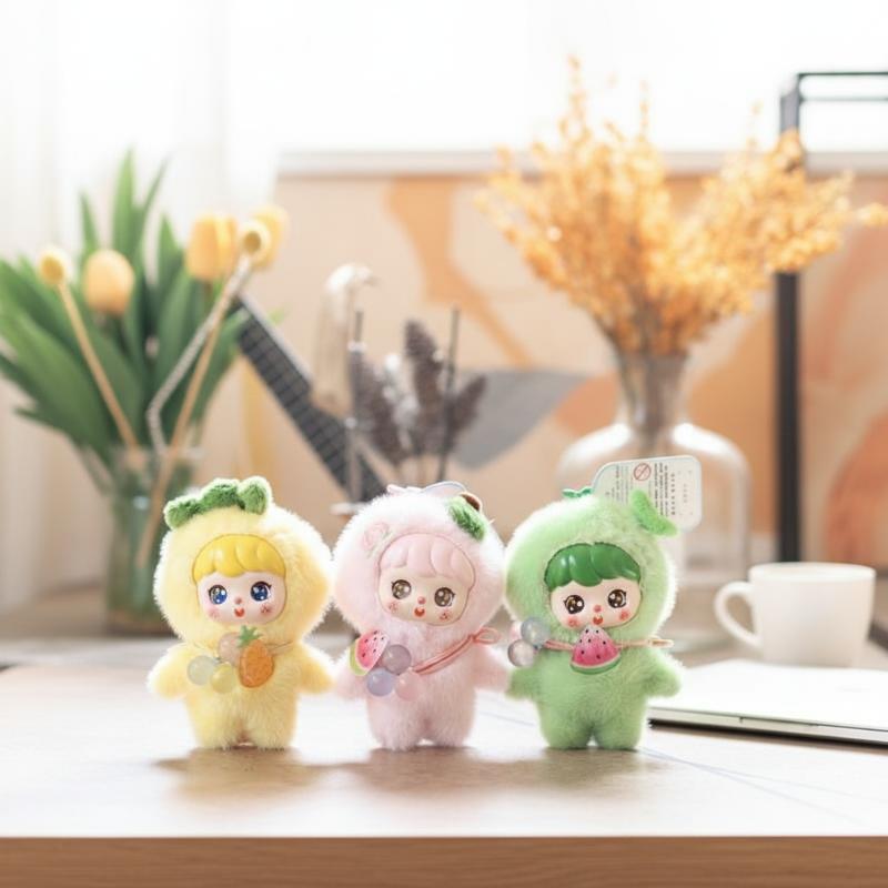 Kids Toys Home - Uroczy pluszowy breloczek do kluczy w