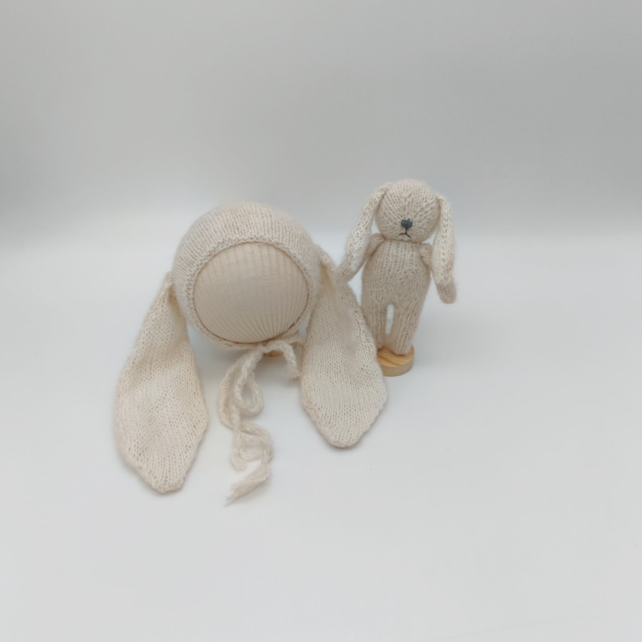 Kids Toys New Born - Nowonarodzone rekwizyty fotograficzne czapka lalki ustawia
