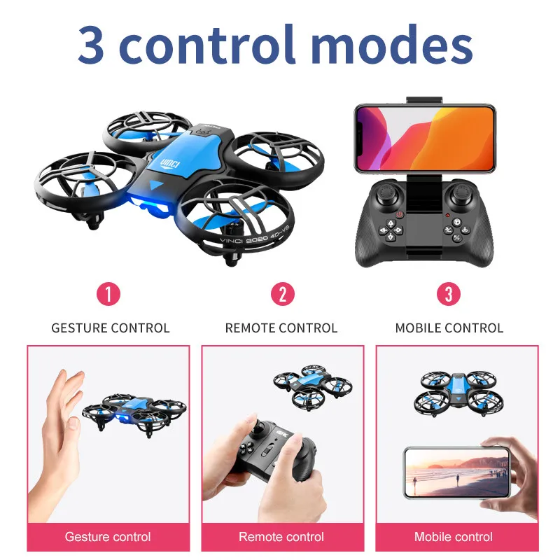 V8 Nowy Mini Dron 4K Profesjon – Rc Helicopter Mini recenzja i cena