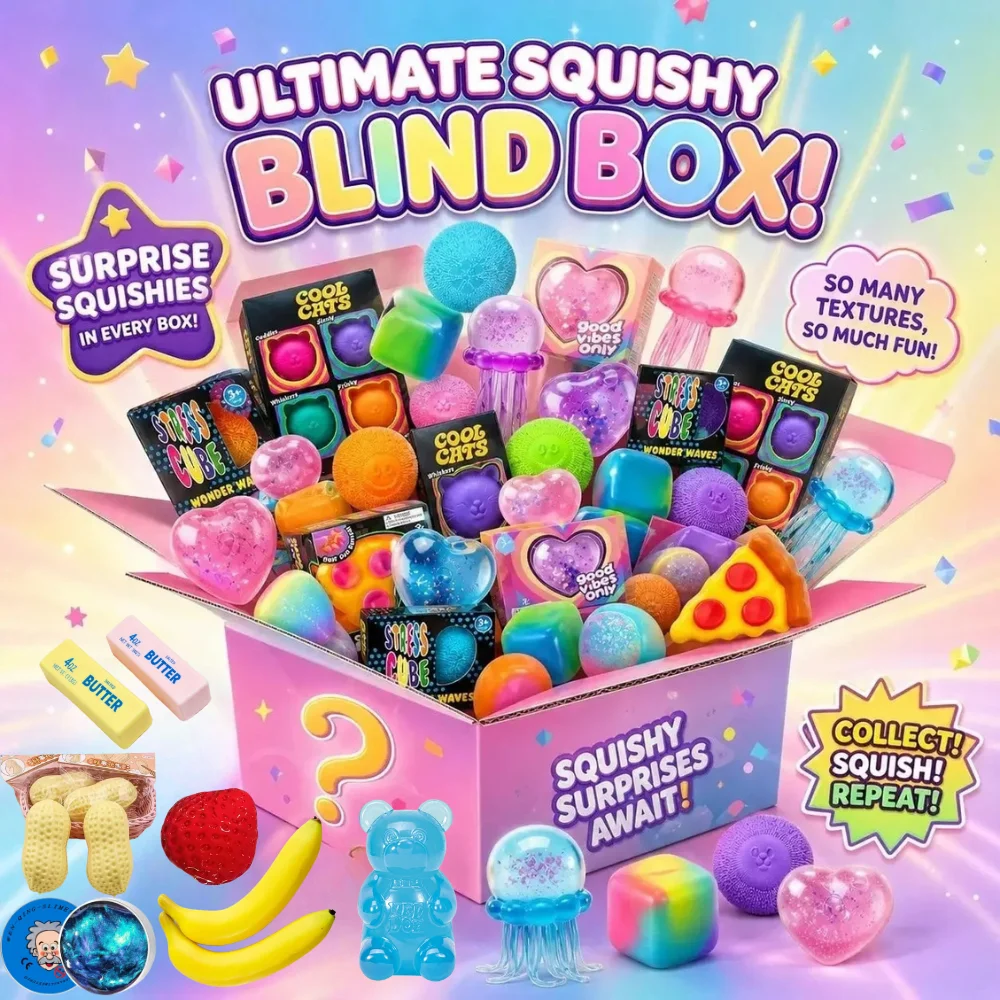 Squishy Mystery Box, zestaw za – Kids & Toys Expo Saudi Arabia recenzja i cena