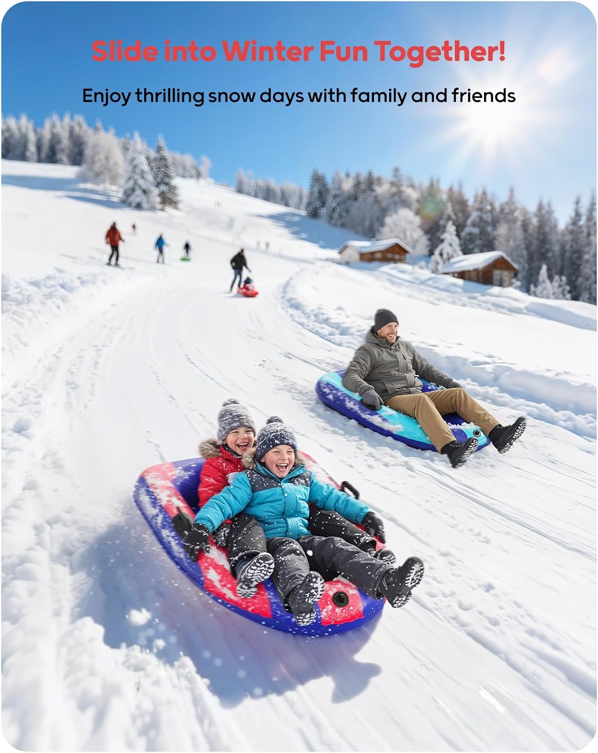 QPAU Nadmuchiwane sanki śnieżn – Kids & Toys Expo Saudi Arabia recenzja i cena