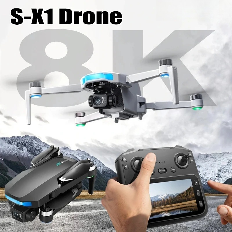 Oryginalny dron S-X1 8K HD Pro – Toys For Kids Video recenzja i cena