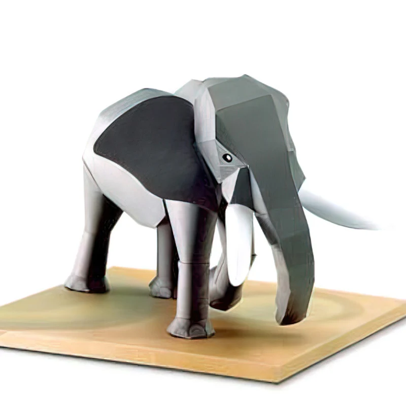 Afrykański słoń Origami Art Mi – Kids Toys Elephant recenzja i cena