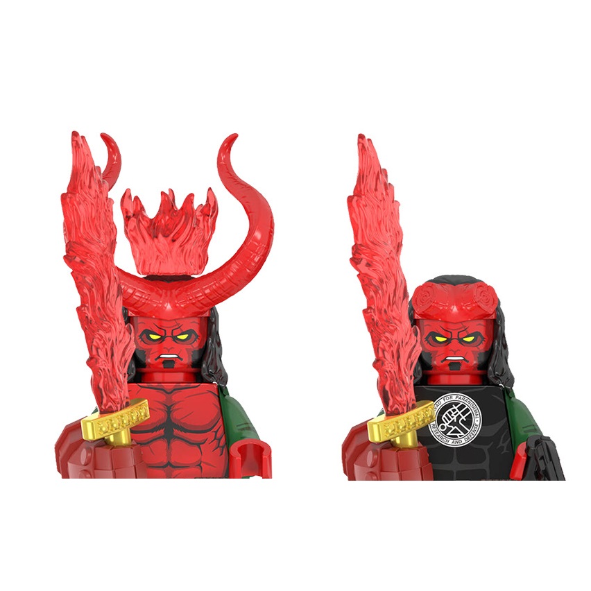Klocki konstrukcyjne Hellboy,  – Lego Building Blocks recenzja i cena