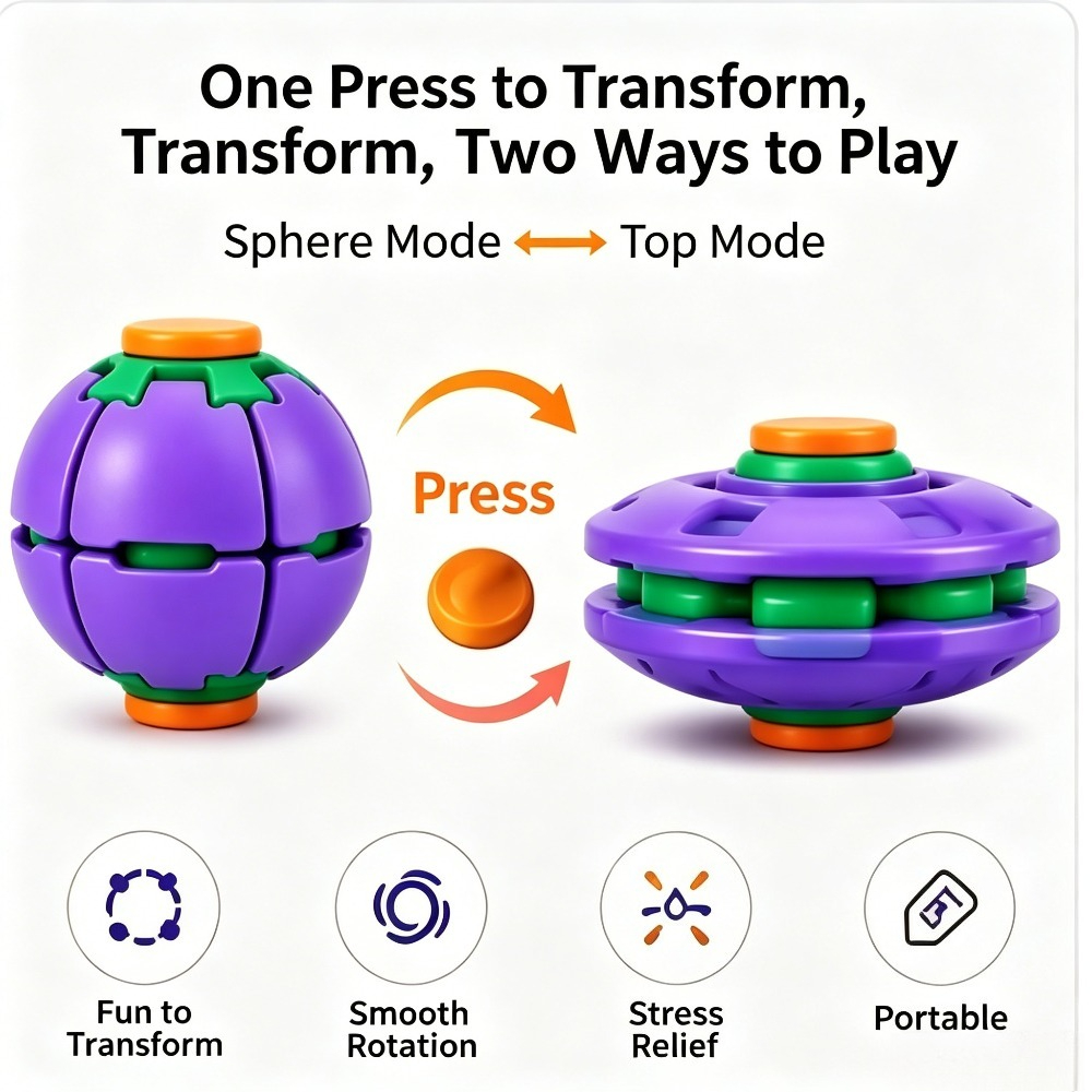 Transformująca się piłka fidge – Kids & Toys Expo Saudi Arabia recenzja i cena