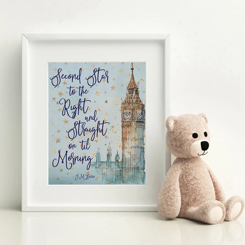 J.M. Cytat Barrie'a, Plakat z  – Kids Toys Quotes recenzja i cena
