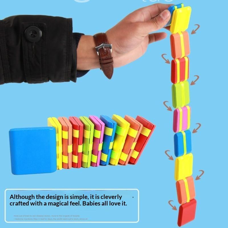 Drewniane kolorowe klocki eduk – Kids Toys Entertainer recenzja i cena