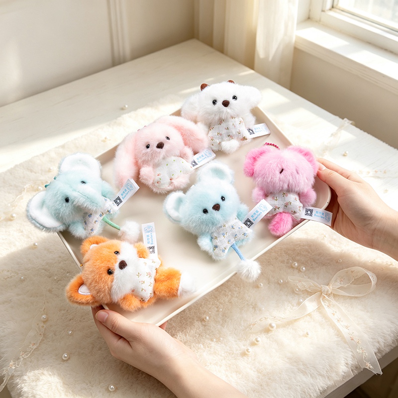 9-11cm Mini Pluszowy Brelok w  – Kids Toys Elephant recenzja i cena