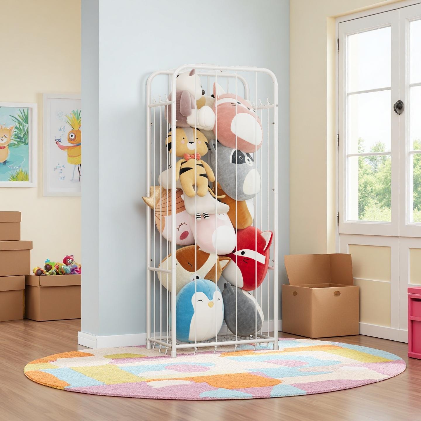 Pionowy organizer na pluszaki  – Kids & Toys Expo Saudi Arabia recenzja i cena