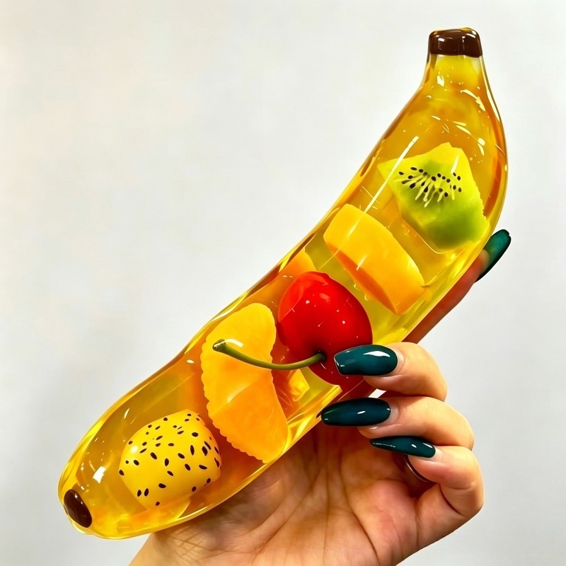 Fruit Banana Jelly Squishy Toy – Sensory Fidget Toys recenzja i cena