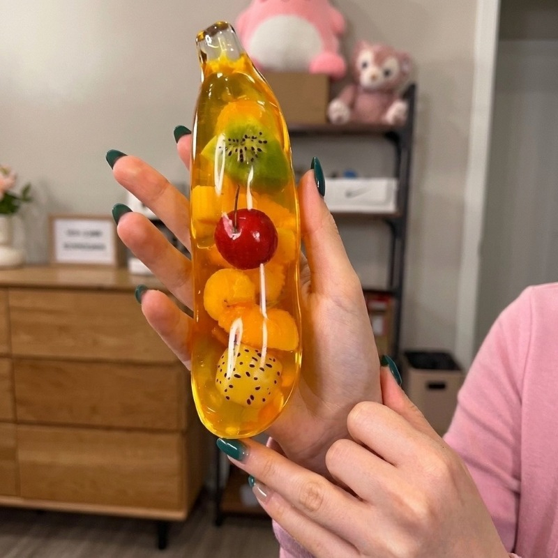 Fruit Banana Jelly Squishy Toy – Sensory Fidget Toys recenzja i cena